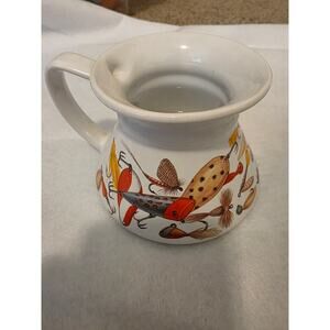 1992 Potpourri Press “Fishing Lures” Mug by D. Burkhart – Made in Korea